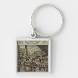 A Breton wedding right in Paris Key Ring