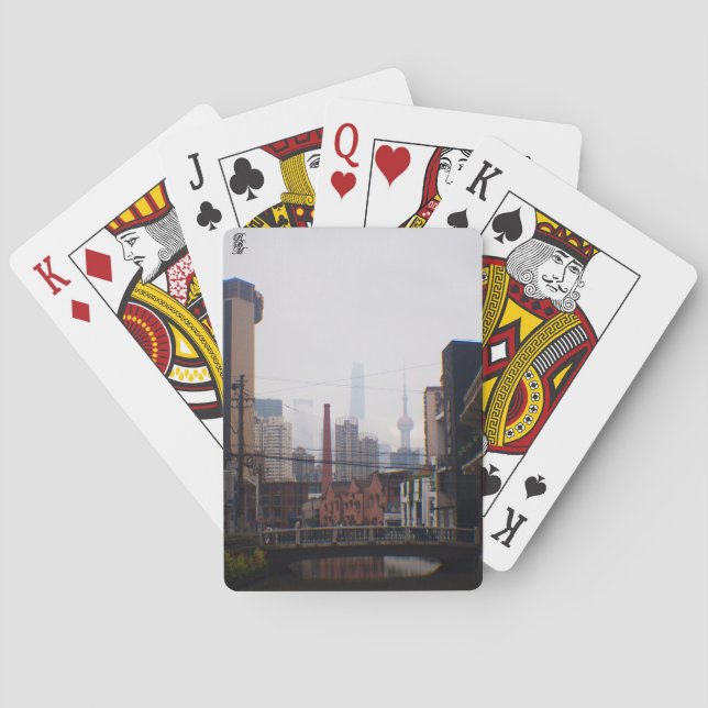 A Bridge in Shanghai Playing Cards (Back)