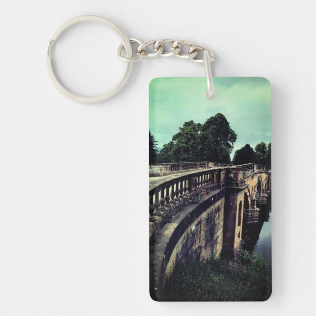 A bridge , to Chatsworth Key Ring (Front)