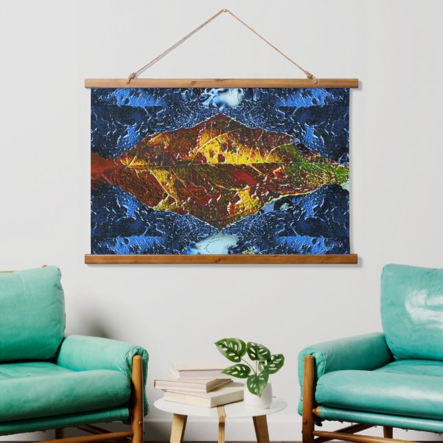 A Bright Goldfish Hanging Tapestry (Living Room)