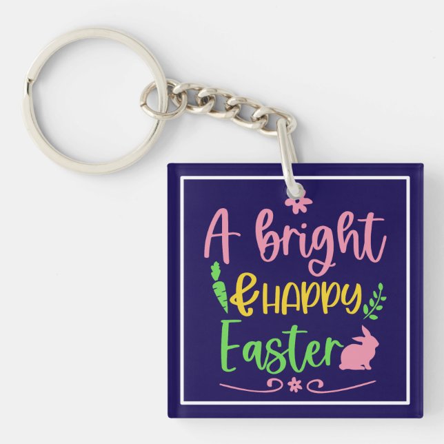 A Bright Happy Easter-63546 Key Ring (Front)