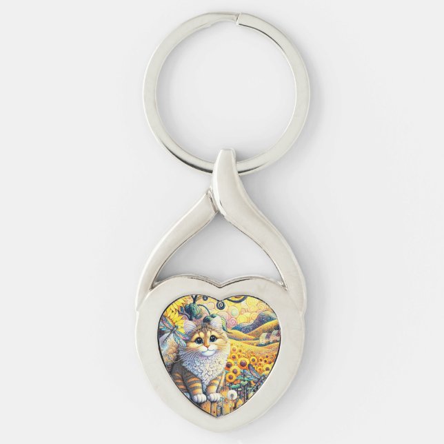 A Bright Sunny Day Key Ring (Front)