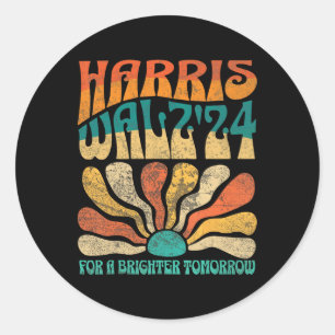 A Brighter Tomorrow Boho Aesthetic 5 Classic Round Sticker