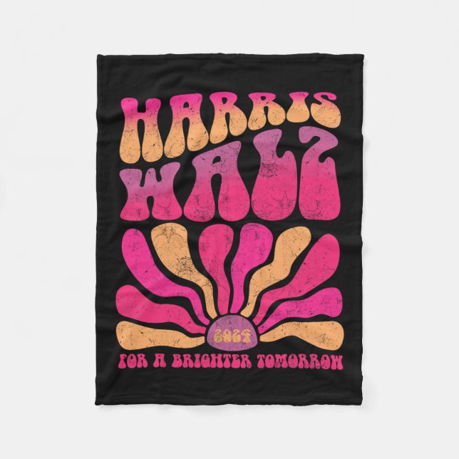 A Brighter Tomorrow Boho Aesthetic 6  Fleece Blanket (Front)