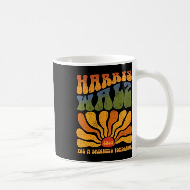 A Brighter Tomorrow Boho Aesthetic 7  Coffee Mug (Right)