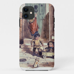 A Brilliant Idea (pen and coloured ink on paper) iPhone 11 Case