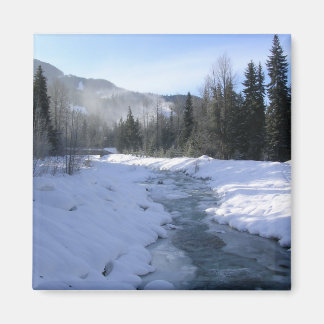 A brisk morning walk to Whistler Village Magnet