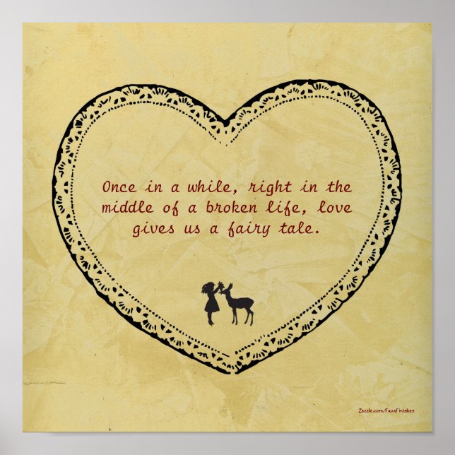 A Broken Life Fairy Tale Poster (Front)