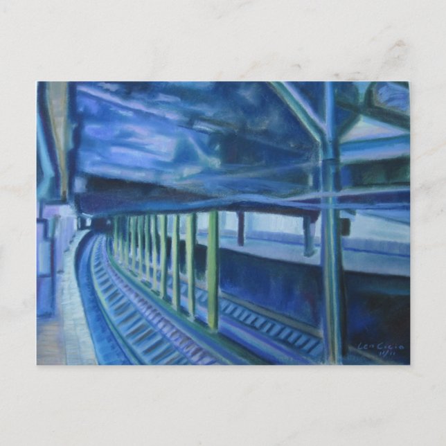 A Brooklyn Subway Postcard (Front)