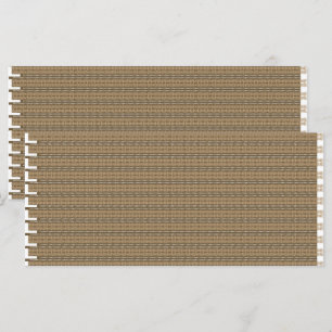 a brown and beige striped background menu