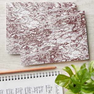 a brown and white background with a rough texture envelope