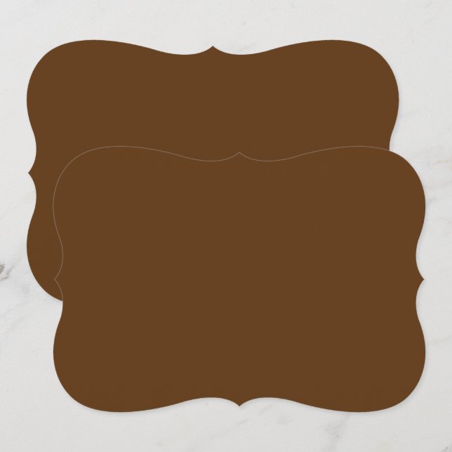 a brown background with a white border_ card (Front/Back)