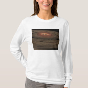 A brown dwarf surrounded by a swirling disc T-Shirt