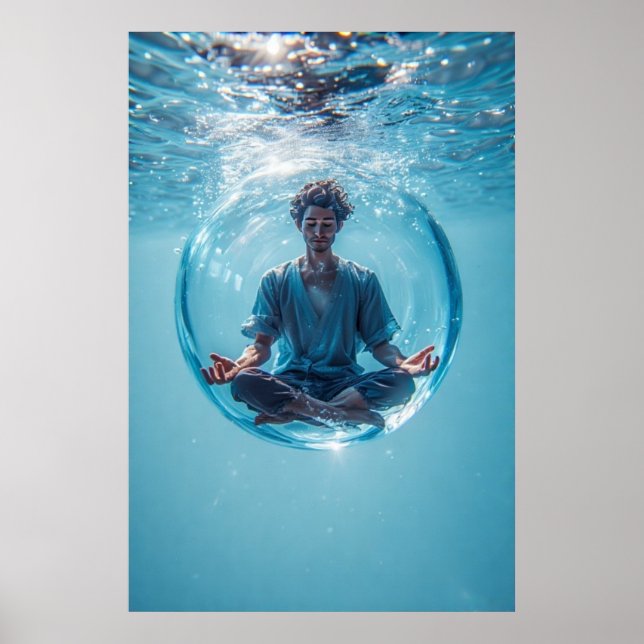 A Bubble for Your Thoughts Poster (Front)