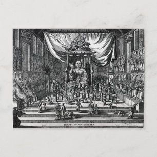 A Buddhist Temple, an illustration Postcard