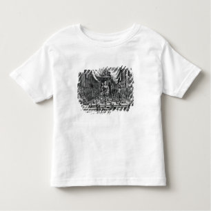 A Buddhist Temple, an illustration Toddler T-Shirt