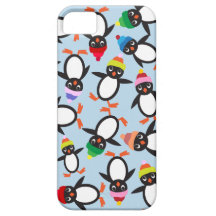A Bunch of Cute Penguins Collage Phone Case