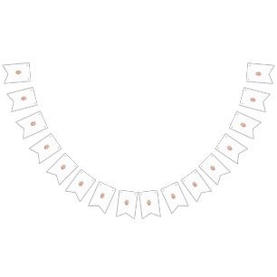 a bunch of red flowers on a white background bunting