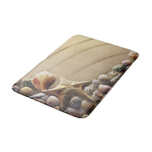 A Bunch of Seashells Bath Mat