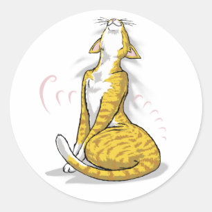 A Bundle of Purr Classic Round Sticker