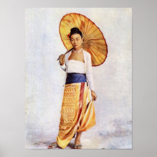 A Burmese Lady Poster