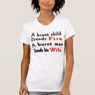 A burnt man T-Shirt