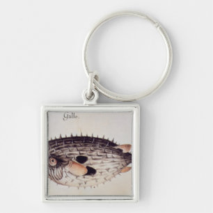 A Burrfish Key Ring