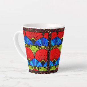 A Burst Of Colours Latte Mug