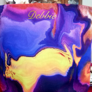 A Burst of Purple and Yellow Tote Bag