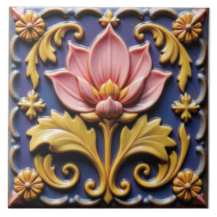 A Burst of Spring Ceramic Tile