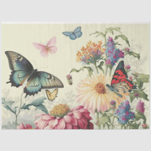 A Butterfly Garden Series Design 7 Tissue Paper