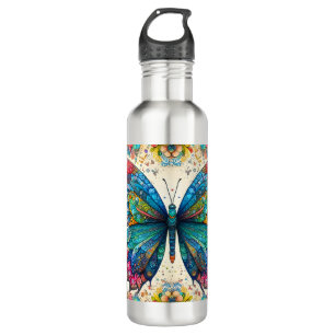 A Butterfly's Rainbow Ballet 710 Ml Water Bottle