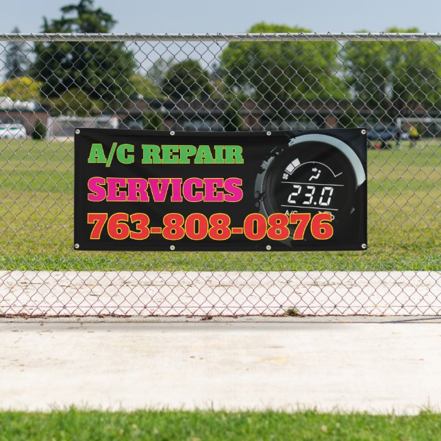 A/C Reepair Services Custom Banner (Insitu)