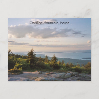 A Cadillac Sunset Postcard