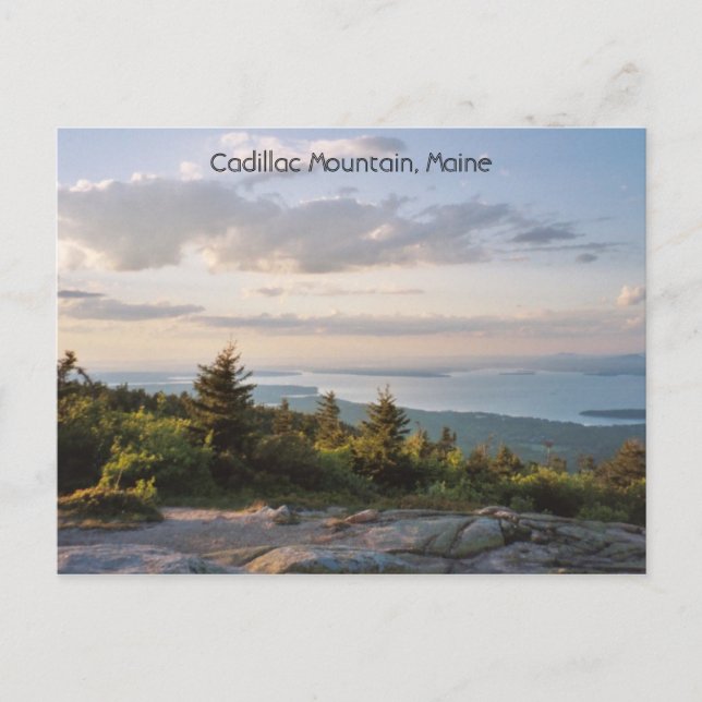 A Cadillac Sunset Postcard (Front)