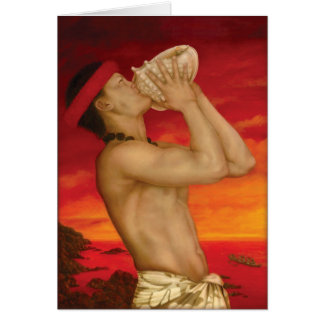 "A Call to the Divine(The Conch Blower)"by Higgins