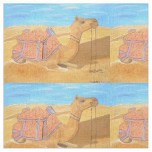 A camel cotton fabric