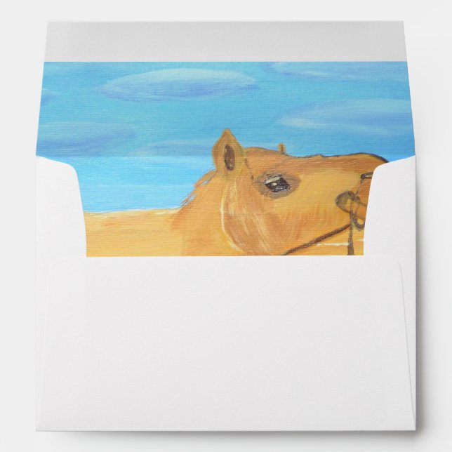 A Camel Envelope  (Back (Bottom))