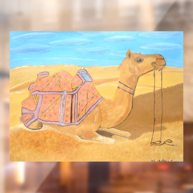A Camel Window Cling  (Sheet 2)