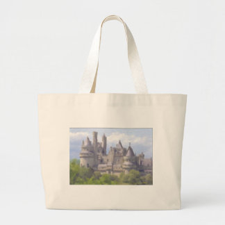 A Camelot Summer Large Tote Bag