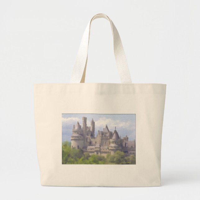 A Camelot Summer Large Tote Bag (Front)