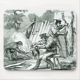 A camp Kitchen, 1856 Mouse Pad