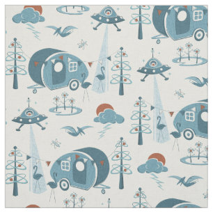 A Campsite Invasion! Fabric