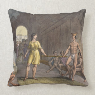 A Canadian Indian marriage ceremony, from 'Le Cost Cushion