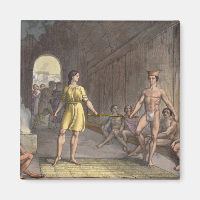 A Canadian Indian marriage ceremony, from 'Le Cost Magnet (Front)