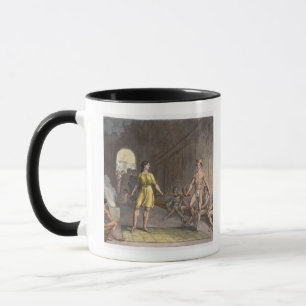 A Canadian Indian marriage ceremony, from 'Le Cost Mug