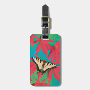 A Canadian Tiger Swallowtail Butterfly Luggage Tag