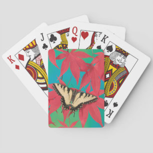 A Canadian Tiger Swallowtail Butterfly Playing Cards