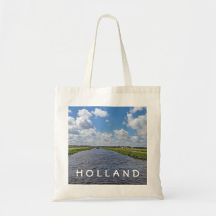 A canal in Holland tote bag