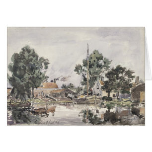 A Canal in The Hague, 1868